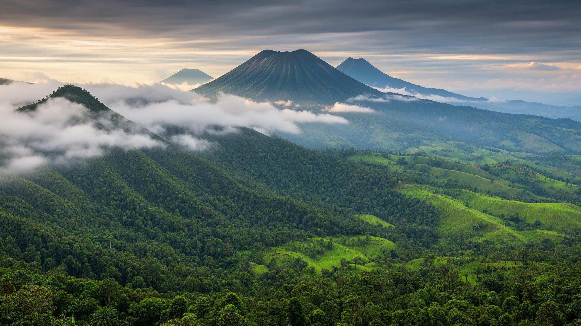 Rwanda Landscape - Land of a Thousand Hills